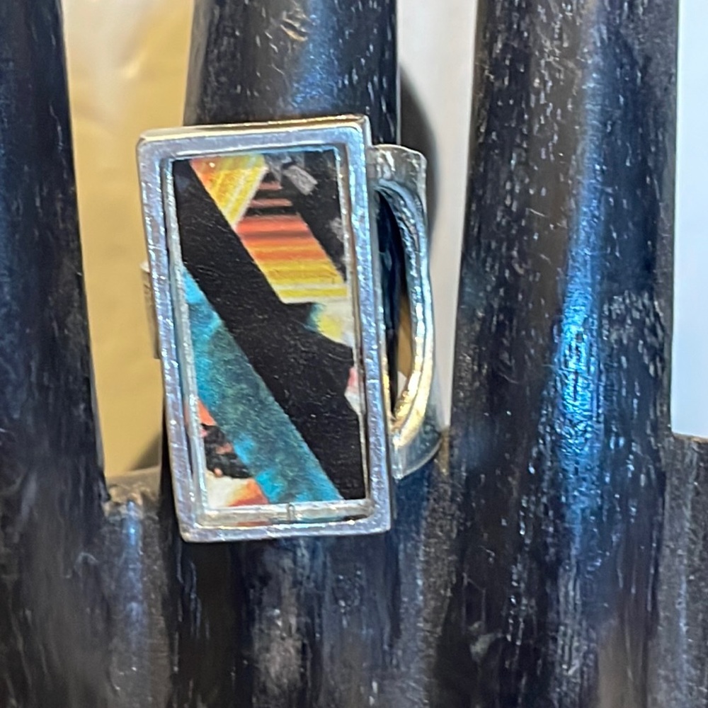 NEW Anne Marie Chagnon Adjustable Pewter Ring